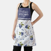Land Blueberries Aangepast keukenSchort Schort (Insitu)