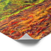 Land Boerderij Art Poster (Hoek)