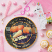 Land Boerderij Oogst Natuur Gepersonaliseerde Part Papieren Bordje (Feest)