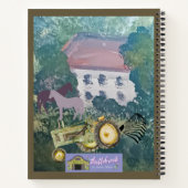 Land boerderij Paard Journal Notitieboek (Achterkant)