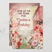 Land Boerderij Partij Kaart (Voorkant / Achterkant)