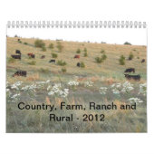 Land, Boerderij, Ranch en Rural - 2012 Kalender (Hoes)