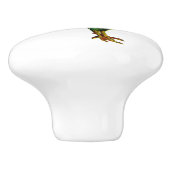  land Boerderij Rooster Keramische Knop (Zijkant)