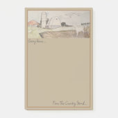 Land Boerderij Stand Notitieblok Post-it® Notes (Voorkant)