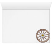 Land Boots Pet & Barn Wood Weddenschap Bedankt (Binnen Horizontaal (Onder))