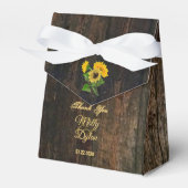 Land Boots Pet, Barn Wood Wedding Favor Boxes Bedankdoosjes (Voorkant Zijde)