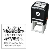 Land Botanisch Lijst Retouradres Zelfinktende Stempel (In situ)