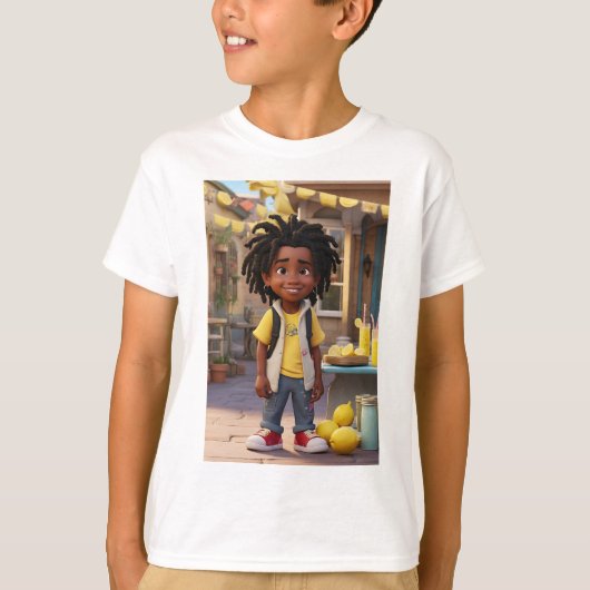 Land Boyz Lemonade Crew T-shirt (Voorkant)