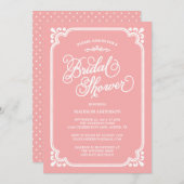  land | Bridal Shower-uitnodiging Kaart (Voorkant / Achterkant)