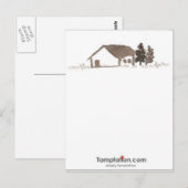 Land Briefkaart (Voorkant / Achterkant)