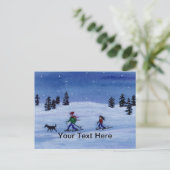 Land Briefkaart (Staand voorkant)