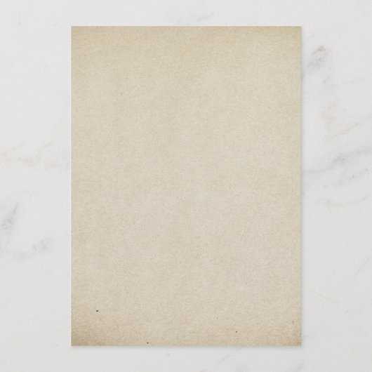 Land bruiloft details - Informatie - Invoegen Informatiekaartje (Achterkant)