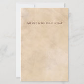 Land Bruiloft Hoefijzer en Zonnebloemen (Achterkant)