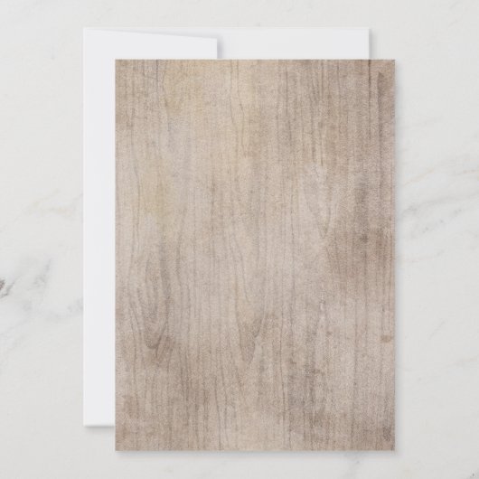 Land Bruiloft Receptie Kaart, Waterverf gewei Kaart