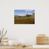 Land Buck Poster (Keuken)