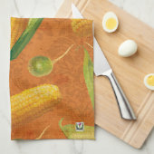 Land Bumpkins Corn Kitchen Towel 53086 Theedoek (Quarter Fold)