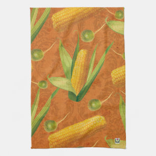 Land Bumpkins Corn Kitchen Towel 53086 Theedoek
