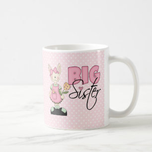 Land Bunny Big Sister (roze) Koffiemok