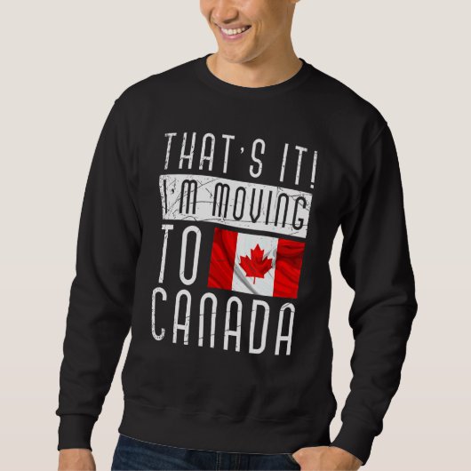 Land Canada Flag Maple Leaf Proud Canada Trui (Voorkant)