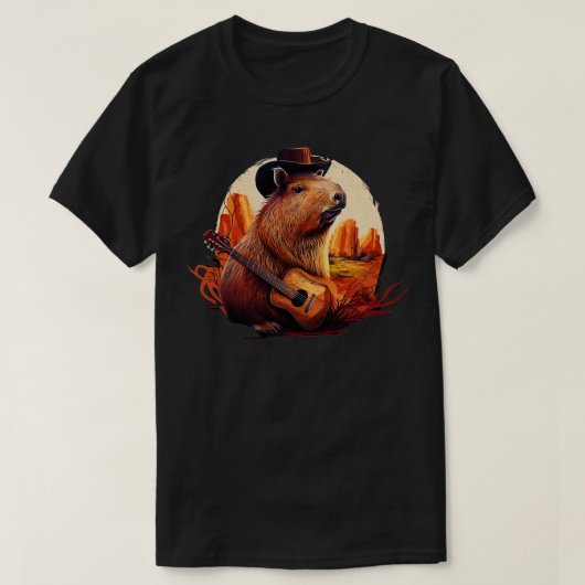 Land Capybara 5 T-shirt (Design voorkant)