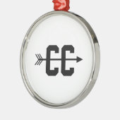 Land CC Metalen Ornament (Links)