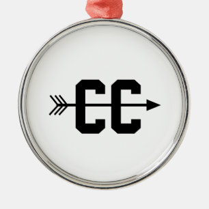 Land CC Metalen Ornament