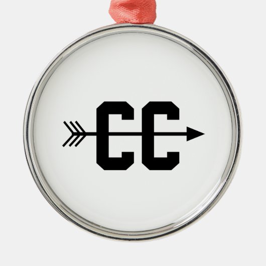Land CC Metalen Ornament (Voorkant)