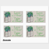 Land Charm Groen Snoep Buffet Sticker (Vel)