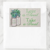Land Charm Groen Snoep Buffet Sticker (Tas)