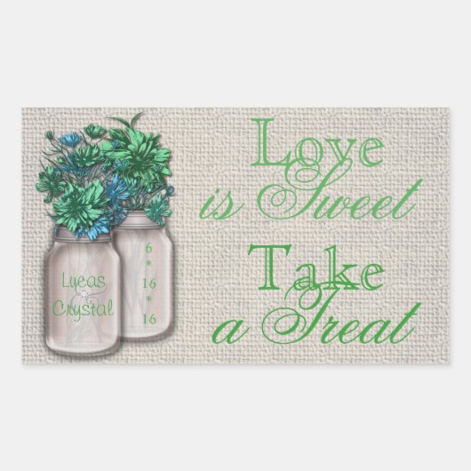 Land Charm Groen Snoep Buffet Sticker (Voorkant)