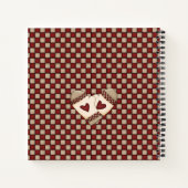 Land Check Recept Spiral Notebook Notitieboek (Achterkant)