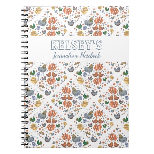 Land Chic-kippen Notitieboek (Voorkant)