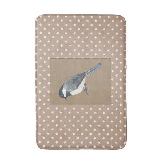 Land Chickadee Bath Mat (Voorkant Verticaal)