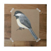 Land Chickadee Tile Tegeltje (Voorkant)