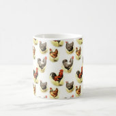 Land Chicken Pattern Koffiemok (Center)