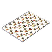 Land Chicken Pattern Notitieboek (Linkerzijde)