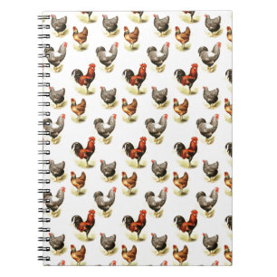 Land Chicken Pattern Notitieboek