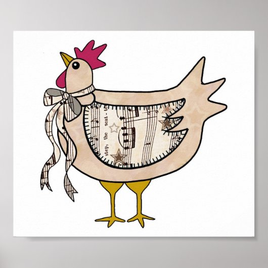Land Chicken Poster (Voorkant)