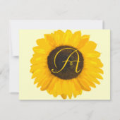 Land Chique Zonnebloem Reactie Kaart (Voorkant)