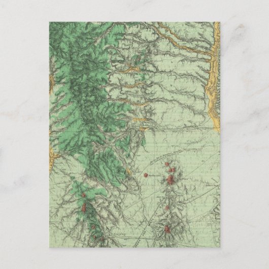 Land Classification Map of Southwestern New Mexico Briefkaart (Voorkant)