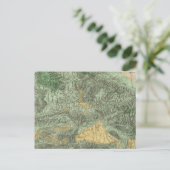 Land Classification Map van Californië Briefkaart (Staand voorkant)