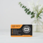 Land clearing, Bouw, Graafwerk, Zwart Visitekaartje (Staand voorkant)