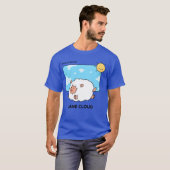 Land Cloud Cute Animals vintage T-shirt (Voorkant volledig)