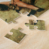 Land Cockaigne van Pieter Bruegel de Ouder Legpuzzel (Zijkant)