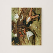 Land Cockaigne van Pieter Bruegel de Ouder Legpuzzel (Verticaal)