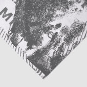 Land Cow-ontkoppelingstaal Tissuepapier (Detail)