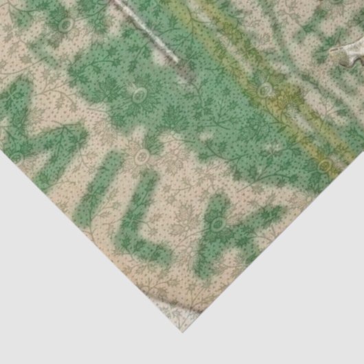 Land Cow-ontkoppelingstaal Tissuepapier (Detail)