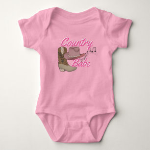 Land Cowgirl Rustic Music Southern Chic Pet Romper