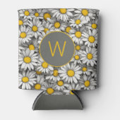 Land Daisies Monogram Blikjeskoeler (Voorkant)