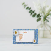 Land Daisies Visitekaartje (Staand voorkant)